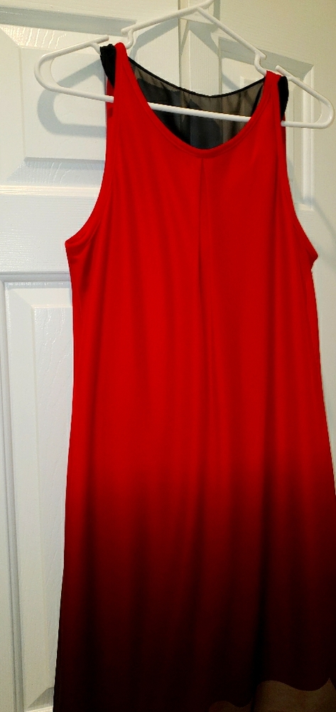A.Byer Red/Black Dress